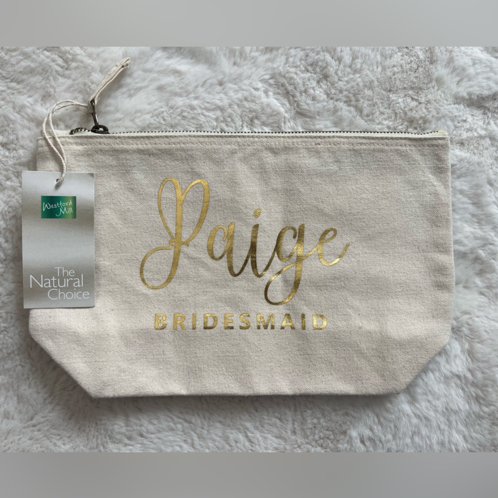NWT Bridesmaid Pouch